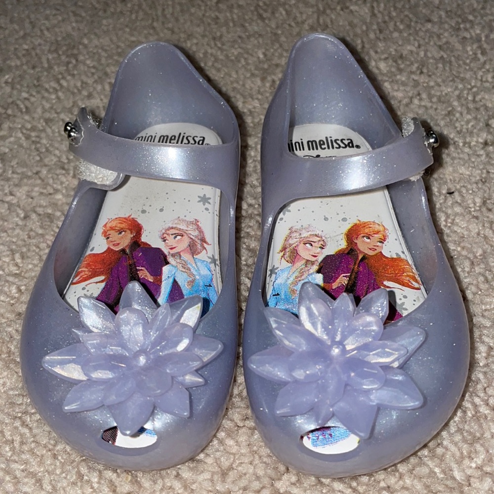 Toddler girl Mini Melissa Disney Frozen sandals